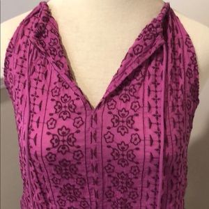 string-tie racerback top